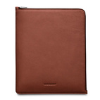 Woolnut Leather Folio iPad Air/ Pro 13" (M2/M3/M4/M5) - Cognac