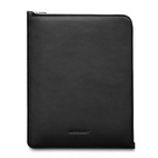 Woolnut Leather Folio iPad Air/ Pro 11" (M2/M3/M4/M5) - Black