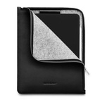 Woolnut Leather Folio iPad Air/ Pro 11" (M2/M3/M4/M5) - Black