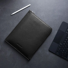 Woolnut Leather Folio iPad Air/ Pro 11" (M2/M3/M4/M5) - Black