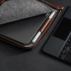 Woolnut Leather Folio iPad Air/ Pro 11" (M2/M3/M4/M5) - Cognac