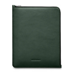 Woolnut Leather Folio iPad Air/ Pro 11" (M2/M3/M4/M5) - Green