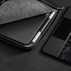 Woolnut Leather Folio iPad Air/ Pro 11" (M2/M3/M4/M5) - Green