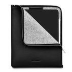 Woolnut Leather Folio iPad Air/ Pro 13" (M2/M3/M4/M5) - Black