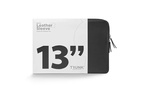 TRUNK Leather Sleeve MacBook Air 13"/13.6" Black