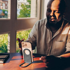 Twelve South Curve Nano Portable Aluminum iPhone Stand - Slate