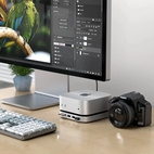 Satechi Stand & Hub Mac Mini M4 w/ M.2 NVMe SSD Enclosure