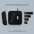 Satechi Stand & Hub Mac Mini M4 w/ M.2 NVMe SSD Enclosure