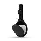 Satechi FindAll Vegan Luggage Tag w/ Apple Find My + Wireless Charging - Black