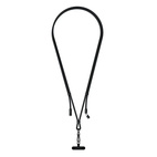 Satechi OntheGo Crossbody Lanyard Strap w/ charging cable - Black