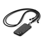 Satechi OntheGo Crossbody Lanyard Strap w/ charging cable - Black