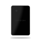 Satechi FindAll Wallet Card w/Apple Find My Tracking + Wireless Charging - Black