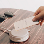 Satechi FindAll Wallet Card w/Apple Find My Tracking + Wireless Charging - Desert Rose