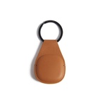 Mujjo Canopy AirTag Keychain - Leather Tan