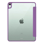 Pomologic BookFold Case Clear iPad Air 13 (M2/M3/M4) - Clear/Purple