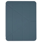 Pomologic BookFold Case Clear iPad Pro 13 (M4/M5) - Clear/Navy