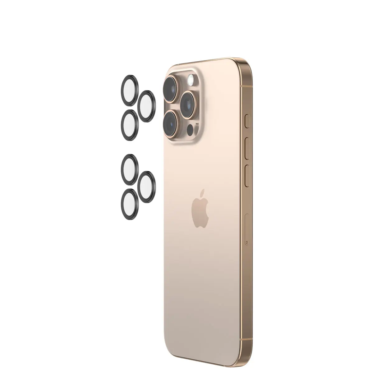 Belkin ScreenForce Tempered Glass Camera Lens 2-pack - iPhone 16 Pro/16 Pro Max