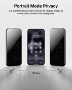 Belkin ScreenForce InvisiGlass Privacy - iPhone 17 Pro Max