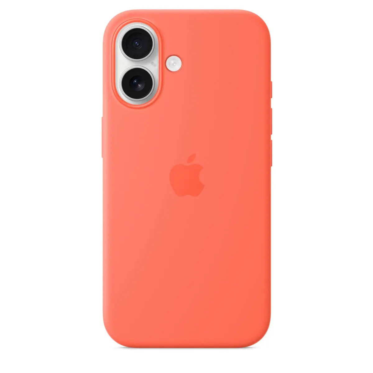 Apple iPhone 16 Silicone Case w/ MagSafe - Tangerine