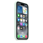 Apple iPhone 16 Silicone Case w/ MagSafe - Aquamarine