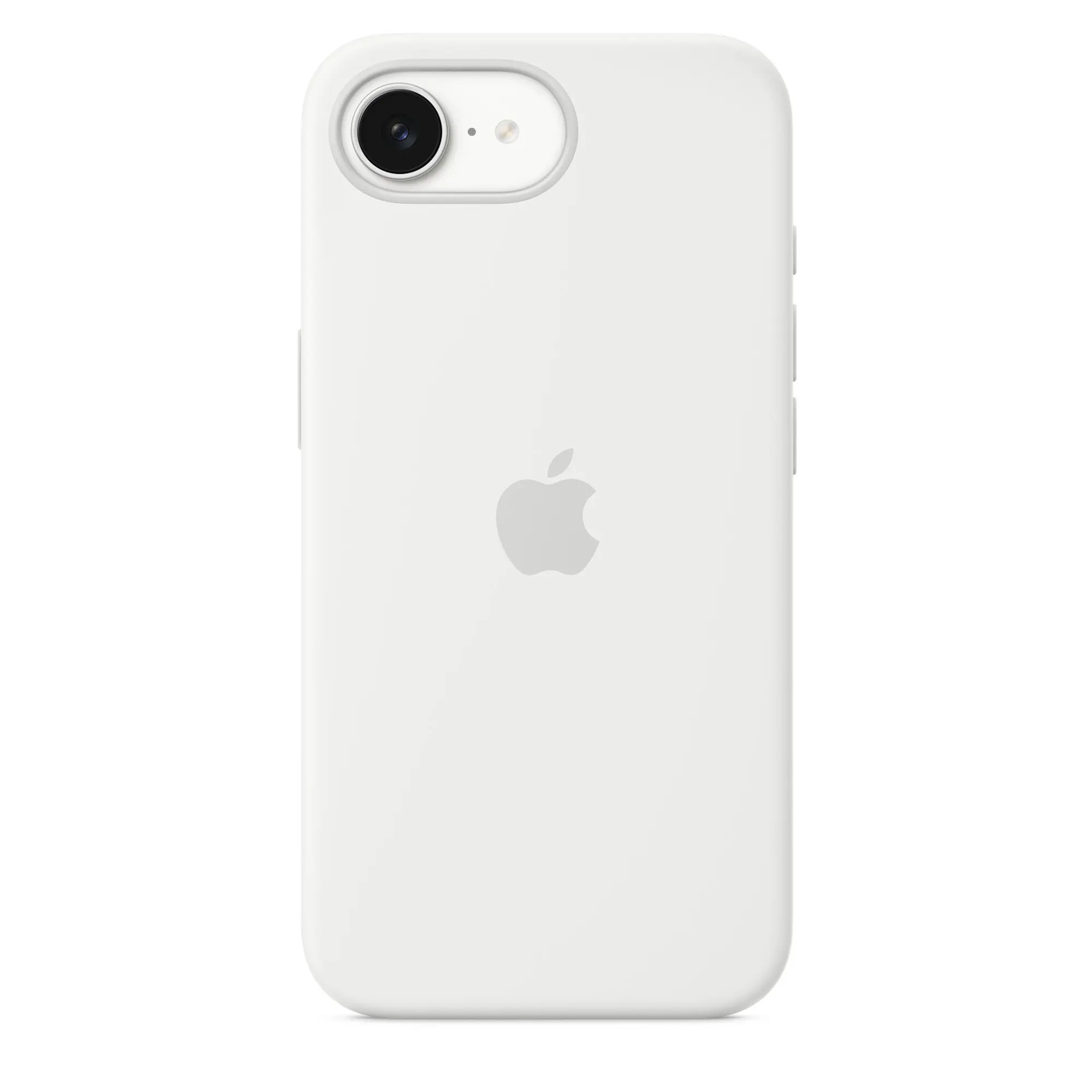 Apple iPhone 16e Silicone Case - White