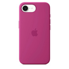 Apple iPhone 16e Silicone Case - Fuchsia