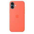 Apple iPhone 16 Plus Silicone Case w/ MagSafe - Tangerine