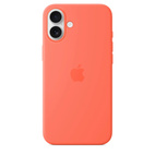 Apple iPhone 16 Plus Silicone Case w/ MagSafe - Tangerine