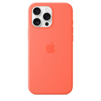 Apple iPhone 16 Pro Max Silicone Case w/ MagSafe - Tangerine
