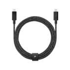 Native Union Belt USB-C 240W PD Charge Cable 2.4m Cosmos Black