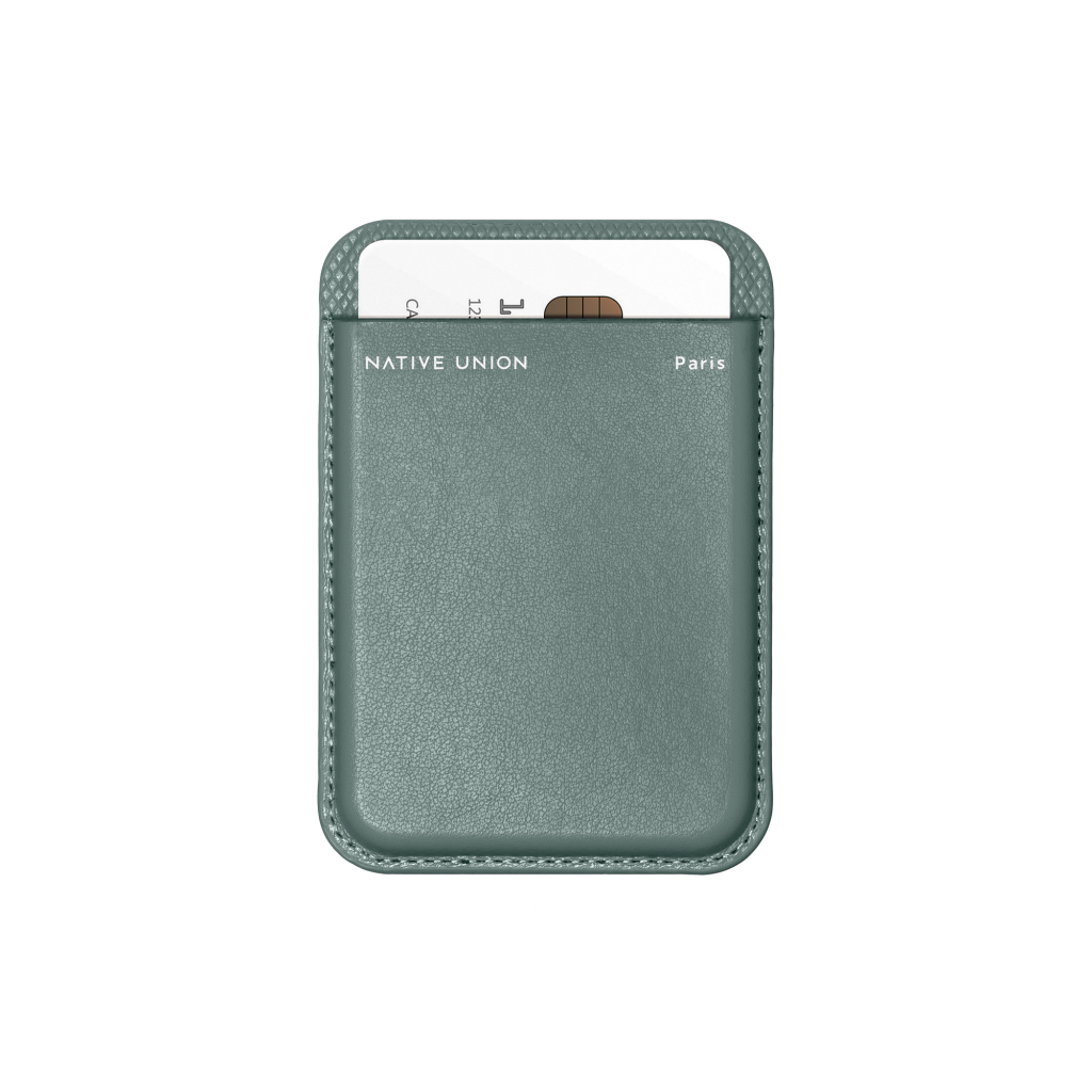 Native Union (Re)Classic MagSafe Wallet Slate Green