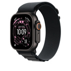 Apple Watch 49mm Alpine Loop Black - Medium - Black Titanium