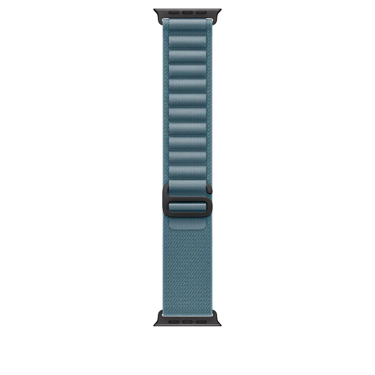 Apple Watch 49mm Alpine Loop Light Blue - Medium - Black Titanium