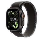 Apple Watch 49mm Trail Loop Black/Charcoal - M/L - Black Titanium
