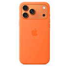 Apple iPhone 17 Pro Max Silicone Case w/ MagSafe – Orange