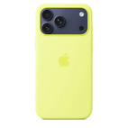 Apple iPhone 17 Pro Max Silicone Case w/ MagSafe – Neon Yellow