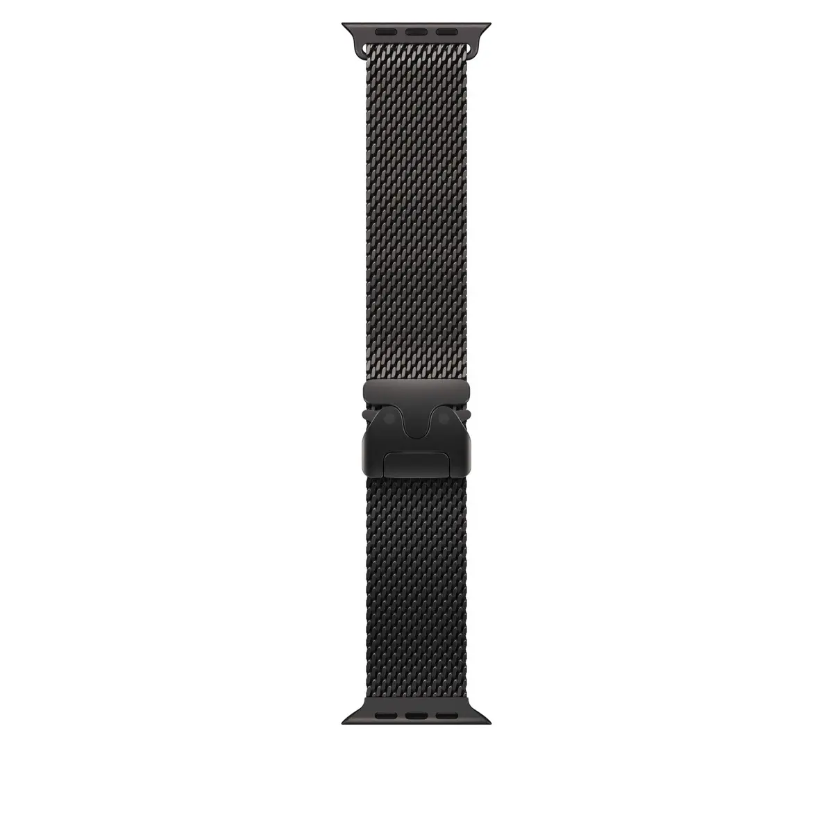 Apple Watch 49mm Titanium Milanese Loop Black - Small