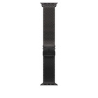 Apple Watch 49mm Titanium Milanese Loop Black - Small