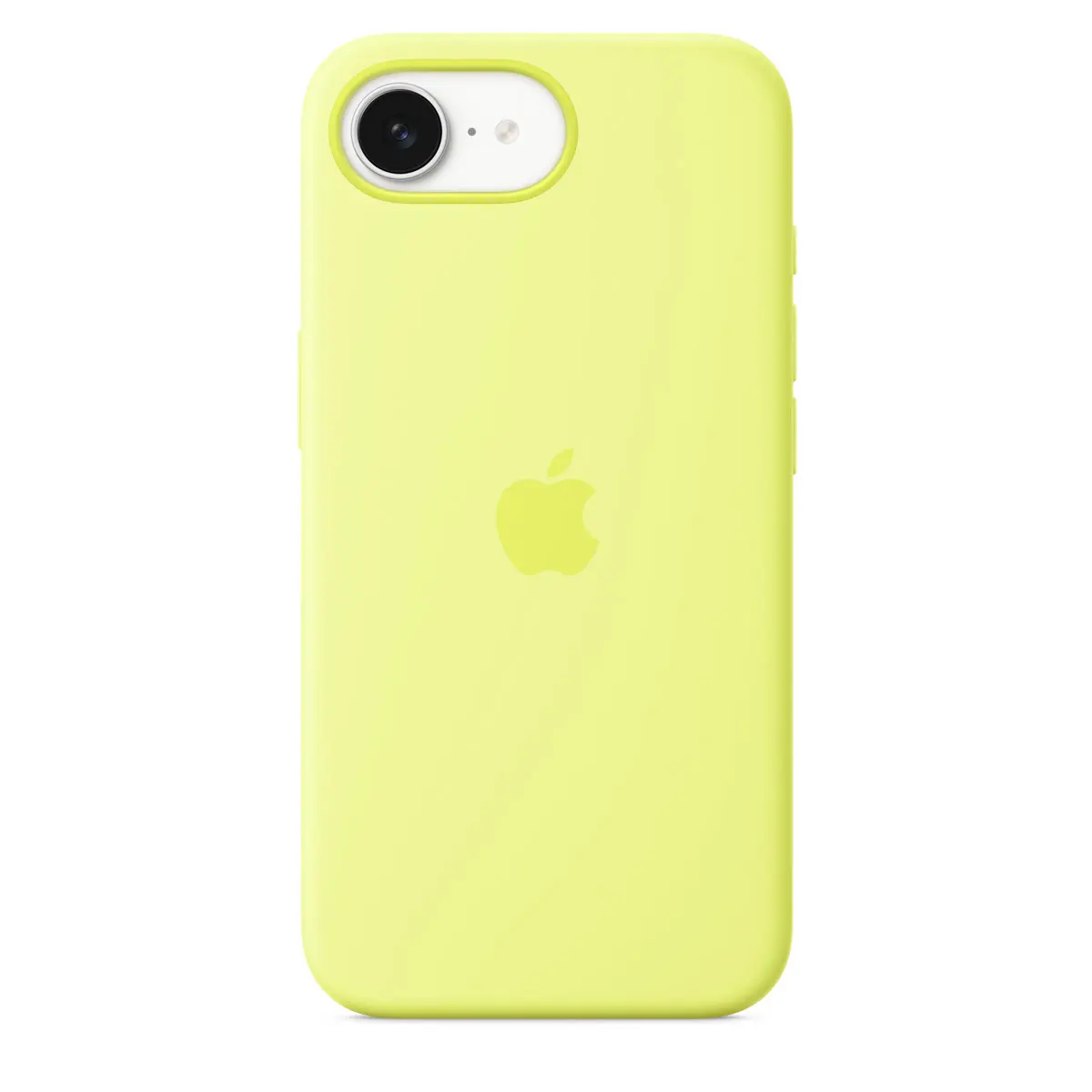 Apple iPhone 16e Silicone Case - Neon Yellow