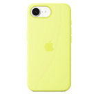 Apple iPhone 16e Silicone Case - Neon Yellow