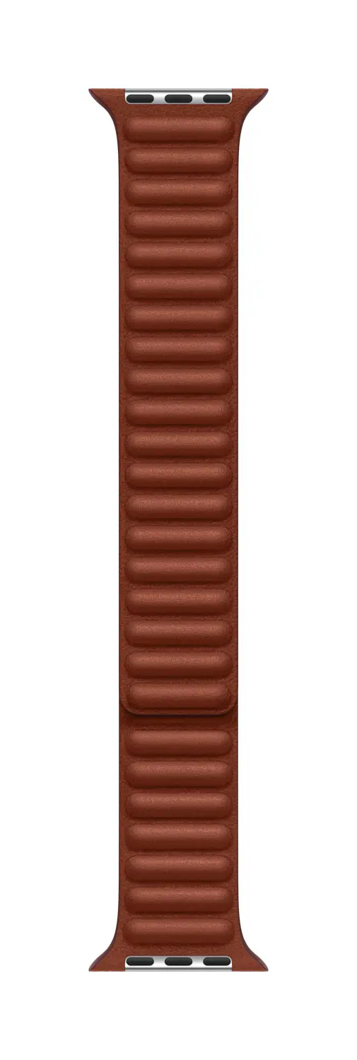 Apple Watch 41mm Umber Leather Link - Large
