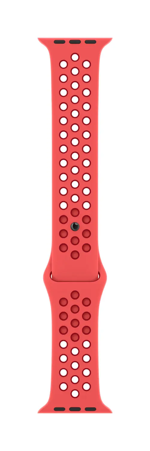Apple Watch 41mm Nike Sport Band Bright Crimson/Gym Red