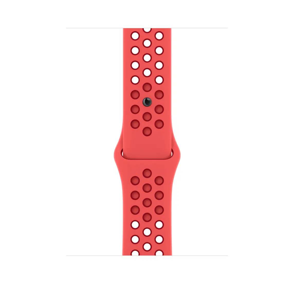 Apple Watch 45mm Nike Sport Band Bright Crimson/Gym Red