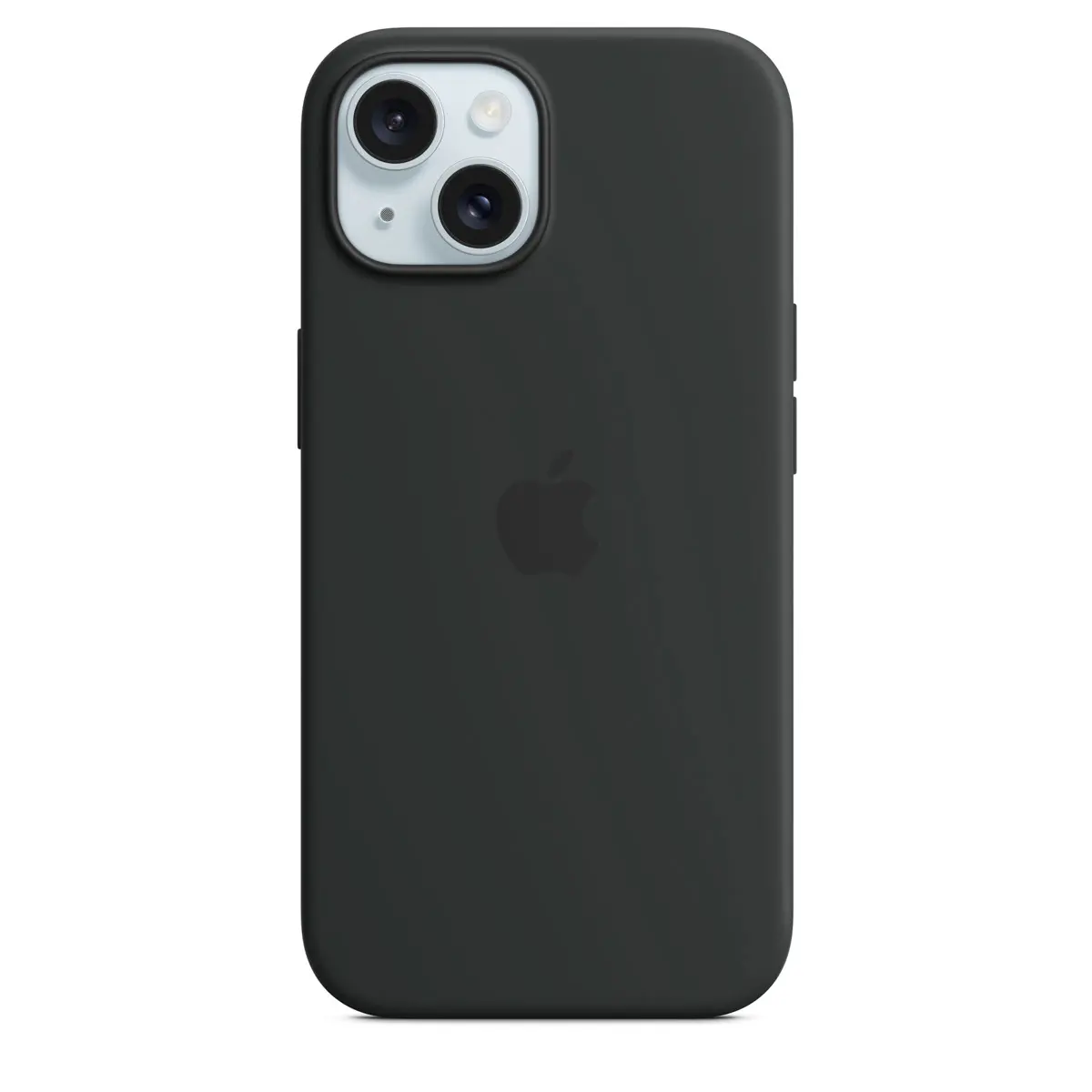 Apple iPhone 15 Silicone Case w/MagSafe - Black