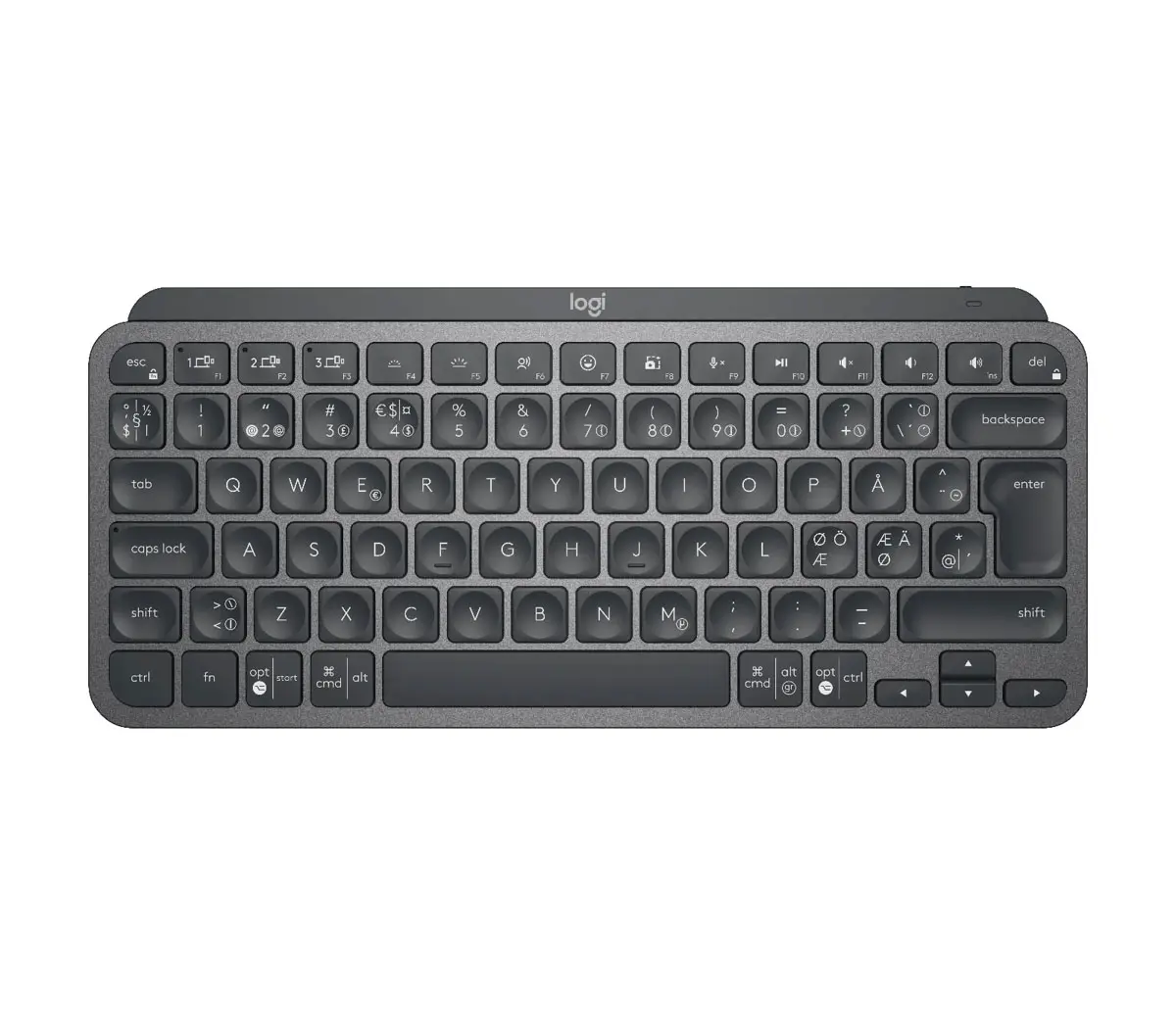 Logitech MX Keys Mini Bluetooth Keyboard SF/SWE - Graphite