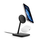 Twelve South HiRise2 Deluxe Wireless Charging + Qi2 Stand USB-C Black
