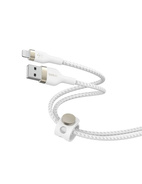 Belkin BOOSTCHARGE Pro Flex USB-A Lightning Cable 3.0m Braided White