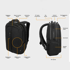 HYPER HyperPack Pro Apple Find My Backpack Black