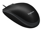 Logitech B100 Optical USB Mouse - langallinen optinen hiiri musta