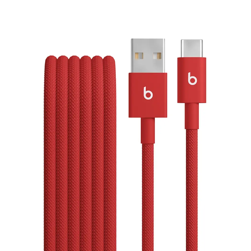 Beats USB-C to USB-A Woven Cable 1,5m Rapid Red